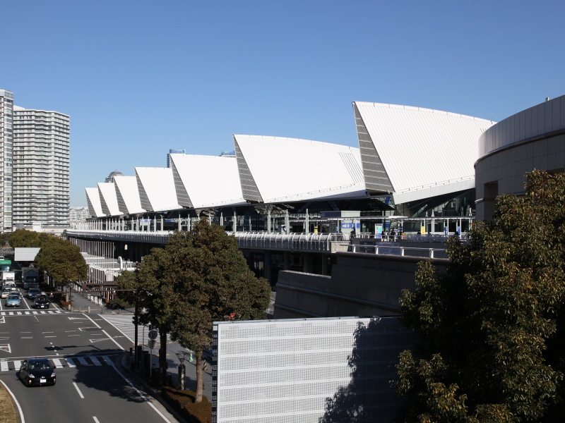 <b>会場のパシフィコ横浜</b>