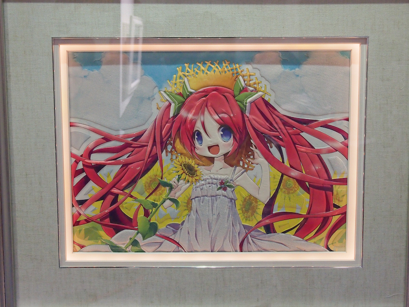 <b>インクを重ねて層を形成していくことで立体化するタイプもある。立体情報は自動取得できる。凹凸は最大1mm程度となる</b>