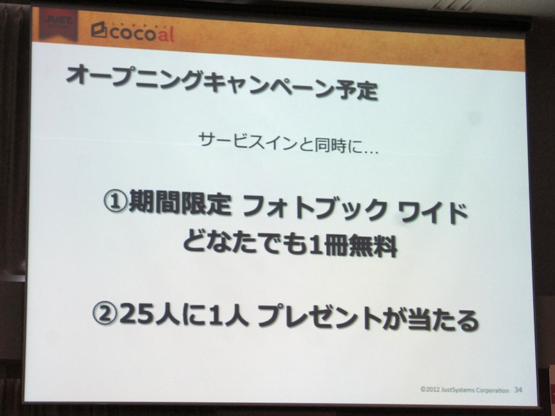 <b>オープニングキャンペーンを実施する予定</b>