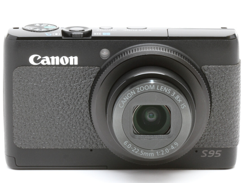 <b>PowerShot S95への貼り付け例</b>