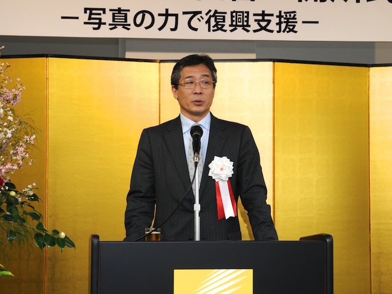 <b>ニコンイメージングジャパン取締役社長の五代厚司氏</b>