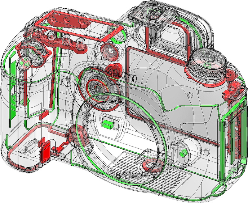 <b>防塵防滴のためのシーリングも施した</b>