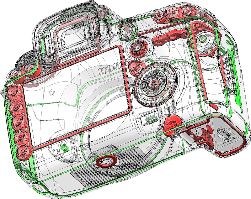 <b>防塵防滴のためのシーリングも施した</b>