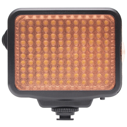<b>PROFESSIONAL VIDEO LIGHT 5009（UNX-7828）。オレンジフィルターを装着したところ</b>