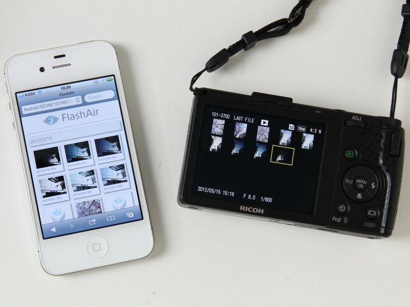 <b>リコーGR DIGITAL IVとの組み合わせで試用した</b>