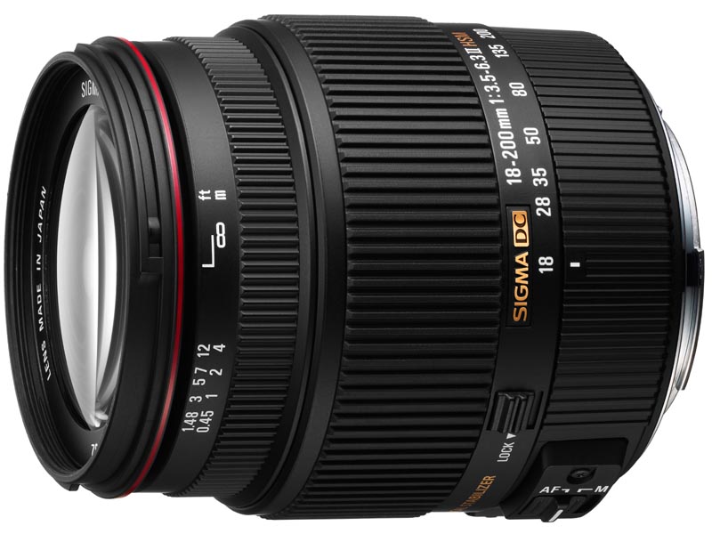 <b>SIGMA 18-200mm F3.5-6.3 II DC HSM</b>