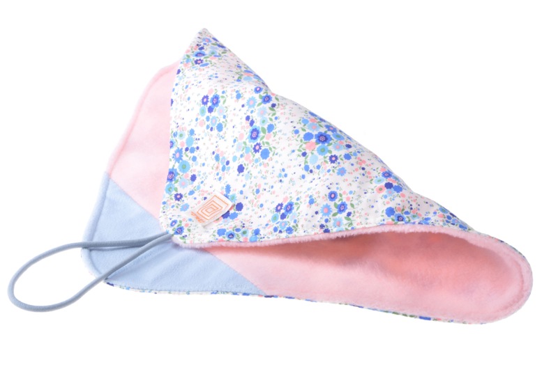 <b>花柄ブルー</b>