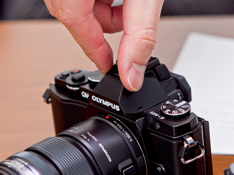 <b>ペンタ部の形状も中のパーツに合わせたもの</b>