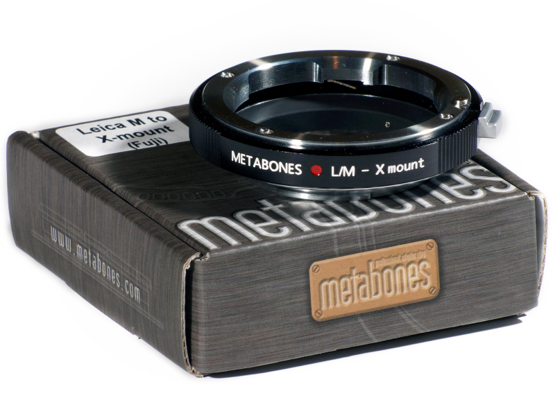 <b>FUJIFILM Xマウント用 ライカMアダプター（ブラック）</b>