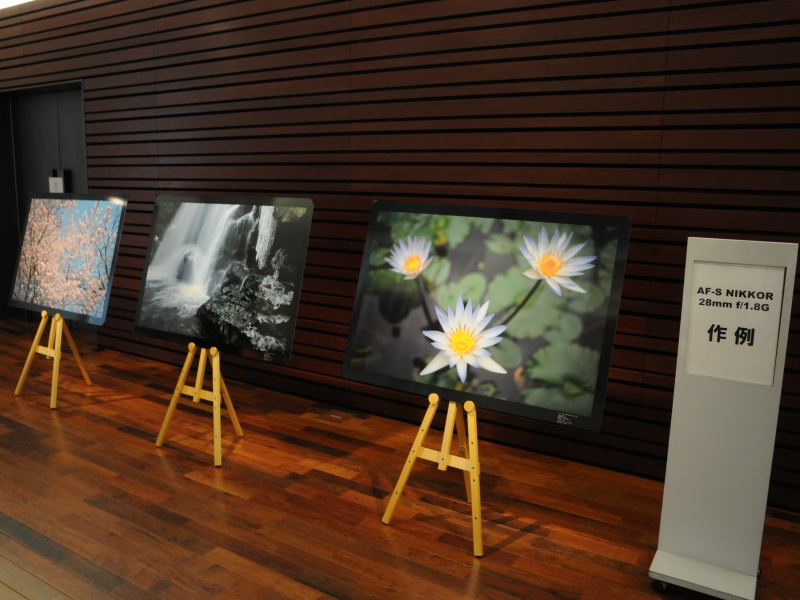 <b>新製品による作例展示もあった</b>