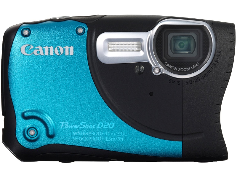 <b>PowerShot D20。直販価格は3万4,980円。</b>