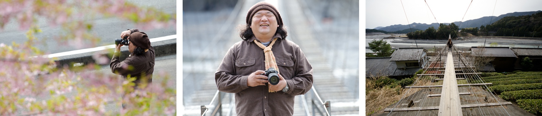 <b>朝からアイスを食べるのは甘党写真家としての常識らしいので、血糖値が高いボクもつられてついつい……。その後のSL撮影は川を越えてくる場所や、鄙びた駅周辺でお茶畑の中を走る勇姿があったり。そして大井川鉄道のローカル線の旅は終わりへと向かう。楽しい2日間だった。</b>