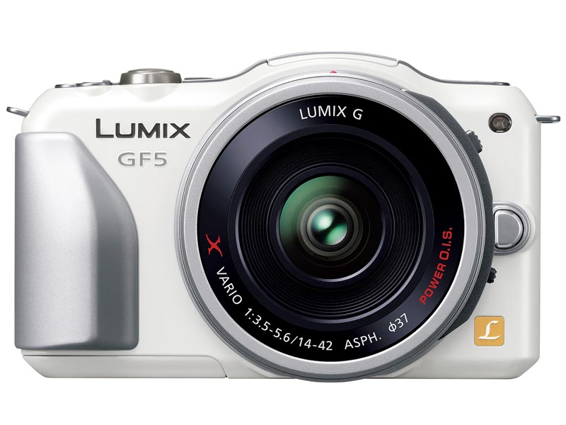 <b>LUMIX DMC-GF5。4月26日発売。実勢価格は7万4,300円前後（電動ズームレンズキット）</b>