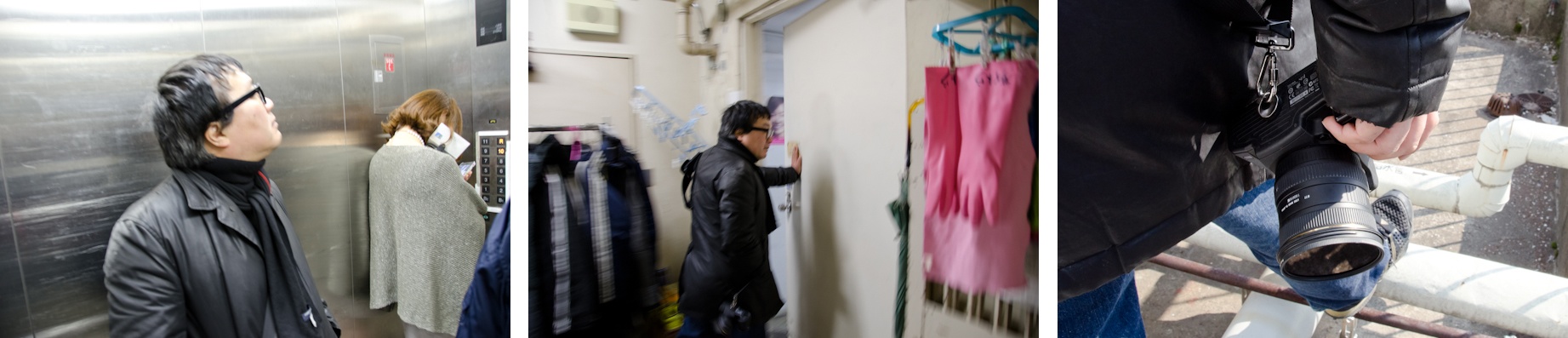 <b>この現場取材の日は春本番まで少し時間がある3月中旬の風の強い日だったので、屋上はすさまじい強風で、恥ずかしながら高所恐怖症のボクは手すりから手を離せないくらいだった。しかし晴れて風が吹いてるので、渋谷はもちろん遠くまで見渡せる東京は圧巻だった。目の前にはオープン間近の新しい渋谷のランドマークタワー、渋谷ヒカリエがそびえ立つ。※現在はオープンしています。</b>