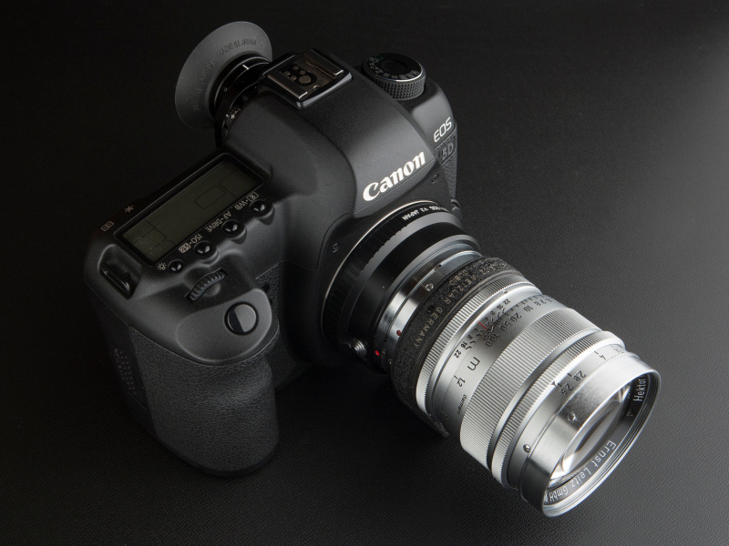 <b>ビゾフレックス用レンズなら、EOS 5Dシリーズで往年のライカテイストをフルサイズで楽しめる</b>