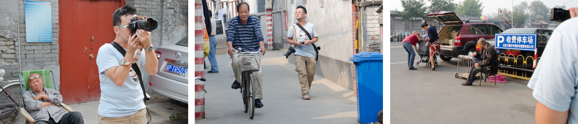 <b>2011年の秋。シカーノが仕事とライフワークを兼ねて北京で撮影をするというので、ちょうど中国づいていたボクもついでに全額自腹で5日間の密着同行をしてきた。ボク自身5〜6回目、この年だけでも3回目の中国だったが地方都市ばかり巡っていたので、北京へは10数年ぶりであまりの急速な近代化への変貌に驚くばかり。近年、何度も訪れているシカーノの後をついていき、迷子にならないようにするのだが、お互い写真の被写体に夢中になるとあっという間に消えてしまうという得意技を発揮していた（笑）</b>