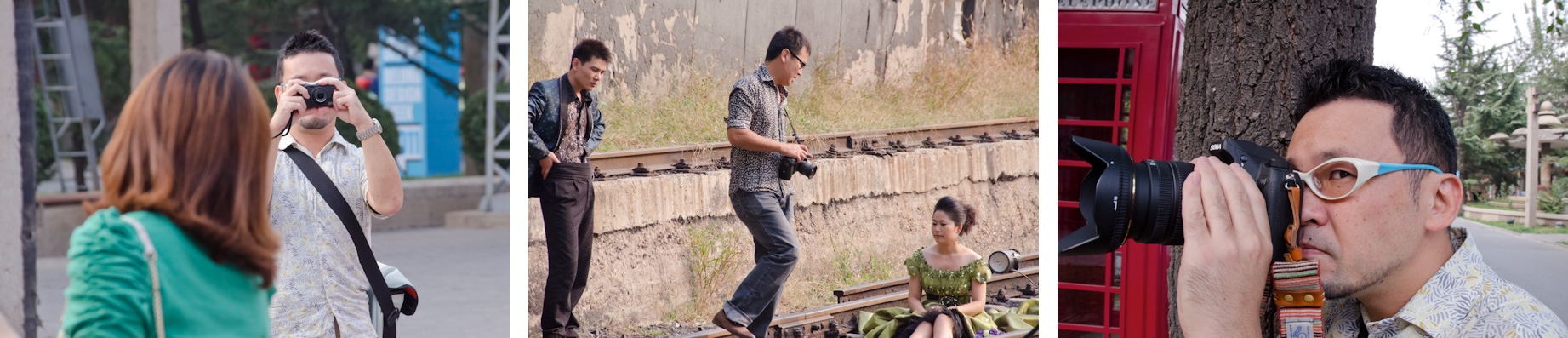 <b>2011年の秋。シカーノが仕事とライフワークを兼ねて北京で撮影をするというので、ちょうど中国づいていたボクもついでに全額自腹で5日間の密着同行をしてきた。ボク自身5〜6回目、この年だけでも3回目の中国だったが地方都市ばかり巡っていたので、北京へは10数年ぶりであまりの急速な近代化への変貌に驚くばかり。近年、何度も訪れているシカーノの後をついていき、迷子にならないようにするのだが、お互い写真の被写体に夢中になるとあっという間に消えてしまうという得意技を発揮していた（笑）</b>