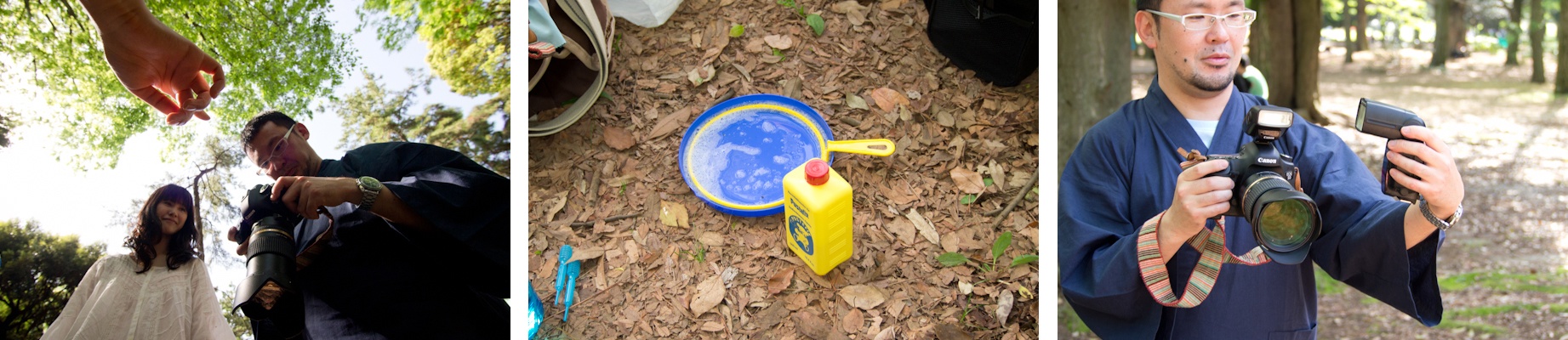 <b>この日は「デジキャパ!」６月号（学研パブリッシング）の初心者向けのテクニック講座ページの撮影現場、代々木公園や裏原宿などへお邪魔して、ついでにボクも同じテクニックで撮ってみた（笑）。モデルで登場しているのは澤田園子さん。デジキャパ! 編集部の三木さん、池田さんオツカレサンでした!</b>