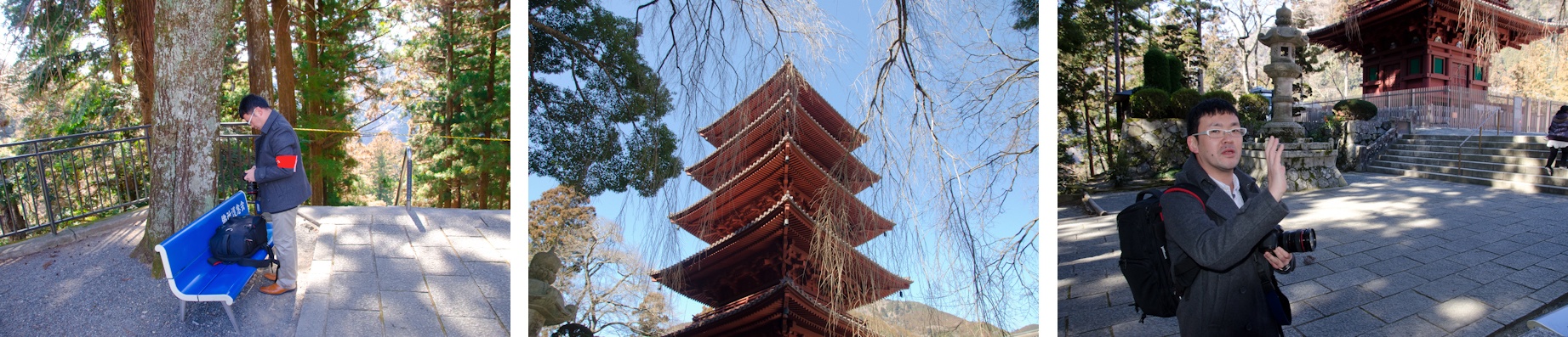 <b>2012年2月3日、節分会。この日は節分を撮影する仕事のシカーノに付き合って、早朝から出発してボクも初めて身延山久遠寺へお邪魔した。底冷えのするようなもの凄く寒い日で凍えていたのだが、不思議なことに大勢のお坊さんたちの奏でるお経を聴いていると身体の奥の方が柔らかくなっていくような気がした。お経の文言や意味はよくわからないんだけど、聴いていると本当に心地よいものだ。登山の自信は体力的にないけど、車なら違う季節にまた来てみたい。</b>