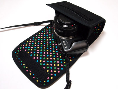 <b>パワーズームレンズキット用（ブラック・カラフルドットB）</b>