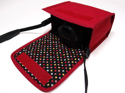 <b>ダブルズームレンズキット用（レッド）</b>