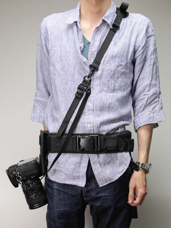 <b>カメラをアングルカメラハブで装着したところ</b>