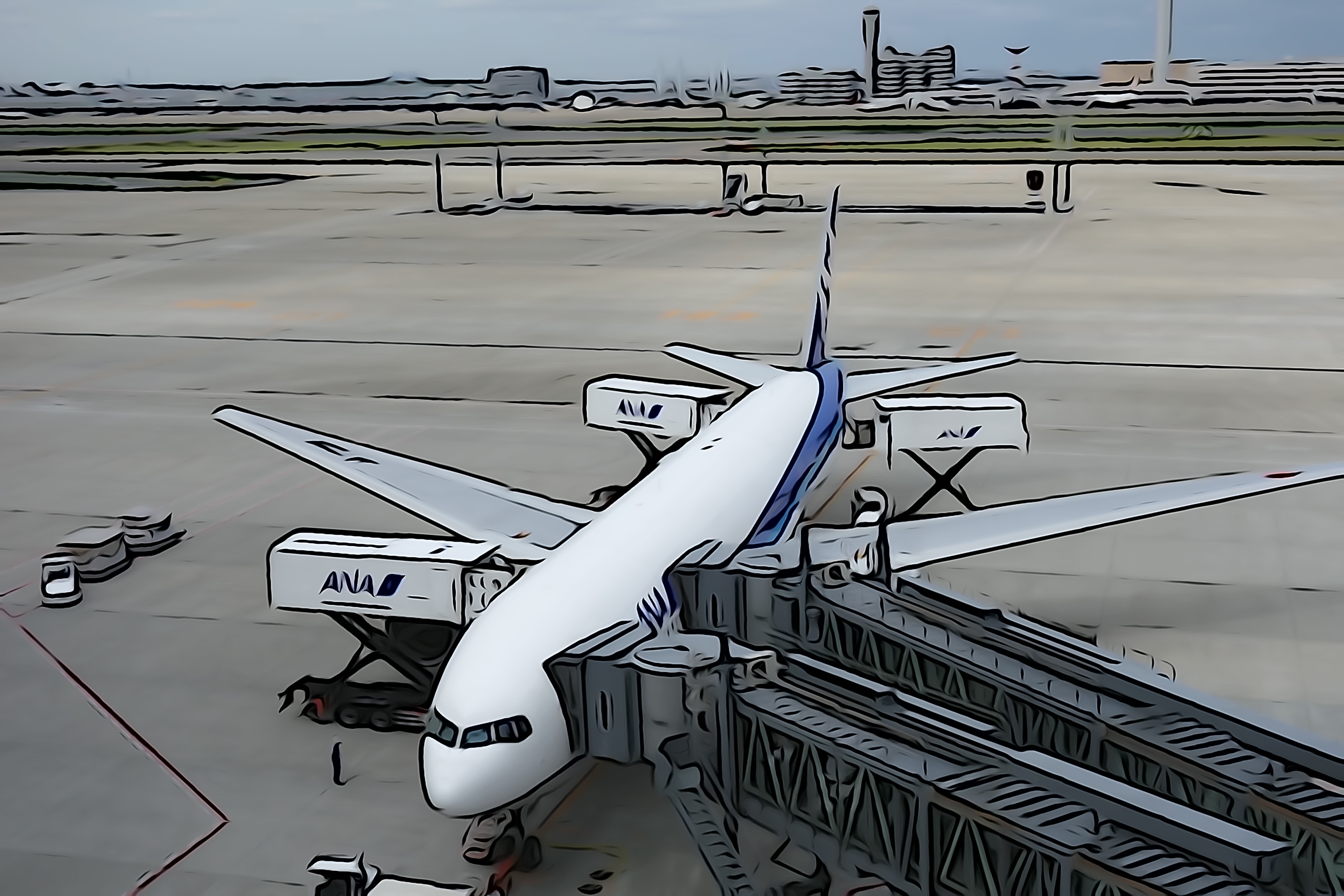 <b>ピクチャーエフェクト：イラスト調（強） / DSC-RX100 / 約3.2MB / 5,472×3,648 / 1/1,600秒 / F5.6 / 0EV / ISO200 / 17.6mm</b>