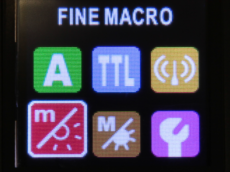 <b>モード選択画面を出したところ</b>