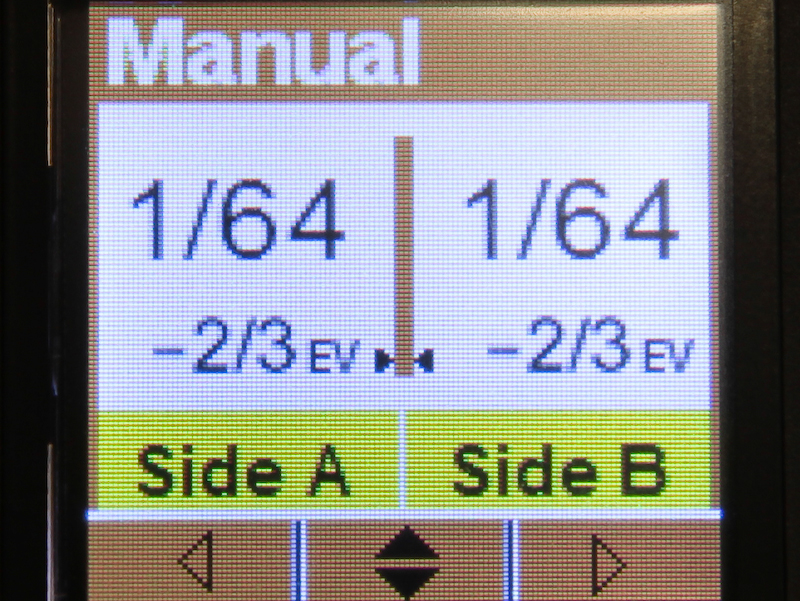 <b>マニュアルモード</b>