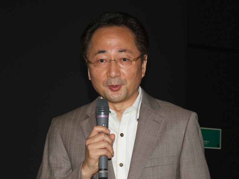 <b>同社ジャパン・アジアパシフィック統括本部 タブレット営業本部 本部長の米嶋貢氏</b>