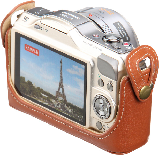 <b>パナソニックLUMIX DMC-GF5用（ブラウン）</b>