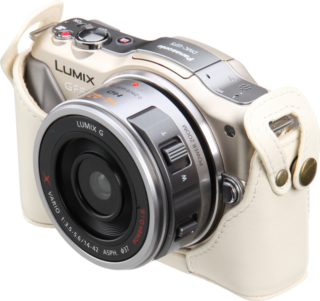 <b>パナソニックLUMIX DMC-GF5用（ホワイト）</b>
