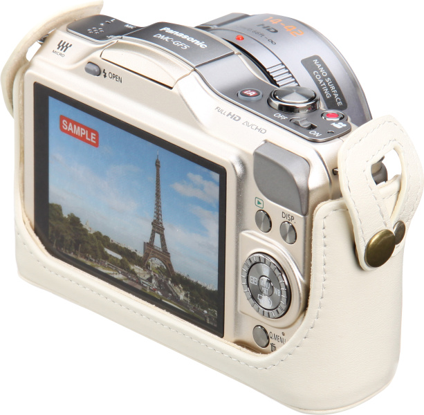 <b>パナソニックLUMIX DMC-GF5用（ホワイト）</b>