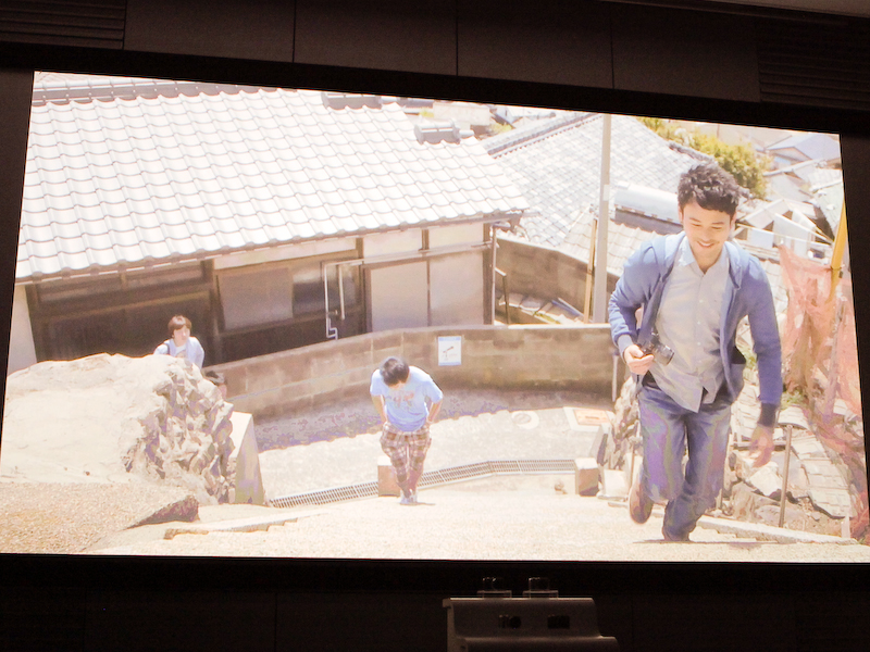 <b>妻夫木さんが登場するCMのメイキング映像</b>