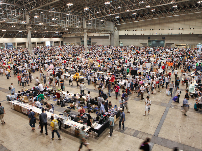 <b>会場の様子。多くの来場者で賑わっていた</b>