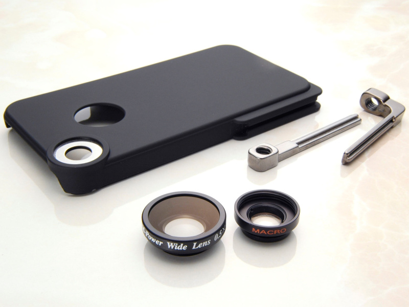 <b>MAGICAi for iPhone 4/4S ワイド&amp;マクロレンズセット</b>