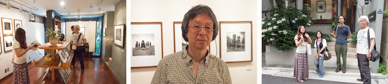 <b>「ヒヨシ」本校取材の1週間後。この日は学生さんたちと一緒に写真ギャラリーをまわって作品を鑑賞するという授業だった。こちらは御茶ノ水から徒歩5分くらいにある、田村さんも数年前に個展を開催されたことのある「ギャラリー・バウハウス」。閑静な住宅街の中にあるコンクリート打ちっ放しのオシャレな建物。国内外の写真作家の上質なプリント作品展を約2カ月毎に入れ替えて開催している。プリントは展示のみならず販売されているのでココで気に入った作品を購入もできる。オーナーは写真家でもある小瀧達郎さん。</b>