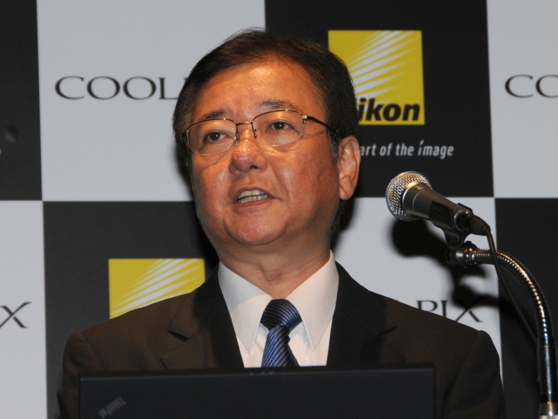 <b>ニコン映像カンパニーマーケティング本部 第一マーケティング部ゼネラルマネジャーの笹垣信明氏</b>