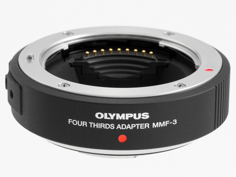 <b>E-M5のキャンペーンで手に入れたMMF-3。フォーサーズのレンズをマイクロフォーサーズのボディに装着できる。</b>