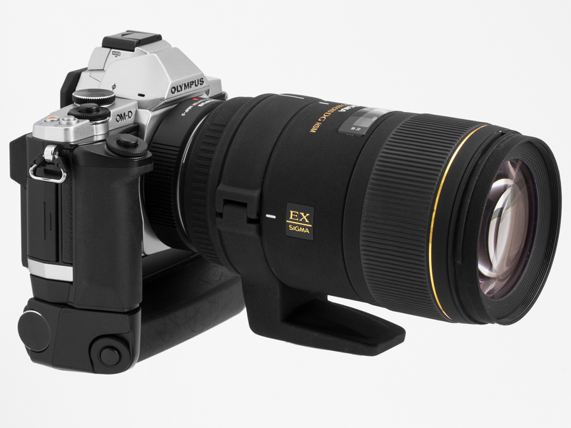 <b>HLD-6付きのE-M5に取り付けたところ。このくらいのバランスなら文句はない。</b>
