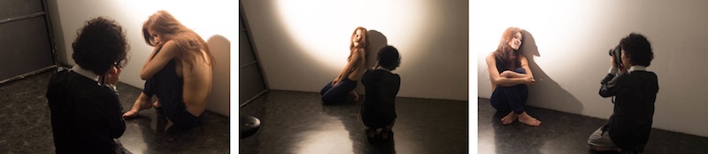 <b>海外のバレエ団などで活躍するコンテンポラリー・ダンサーの成澤幾波子さん。2008年には彼女の写真集も出している。現在はヨーロッパのチームに所属している彼女が夏休みで一時帰国しているタイミングで、野村さんとのフォトセッションが青山スタジオで行なわれた。夜遅くに短時間で撮影されたのはご覧のとおりのモノクロフィルムの山……この日もカメラはニコンだった。</b>