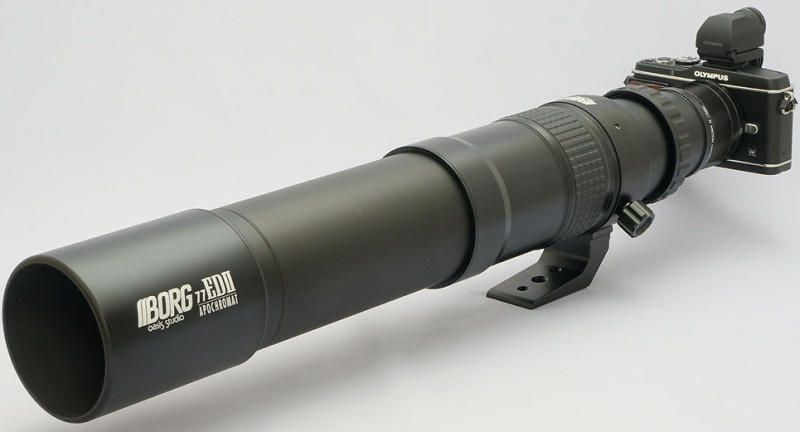 <b>BORG77ED II（BK）+BU-1セットの使用例</b>