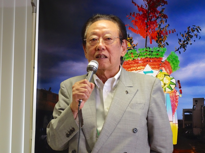 <b>田沼武能氏</b>