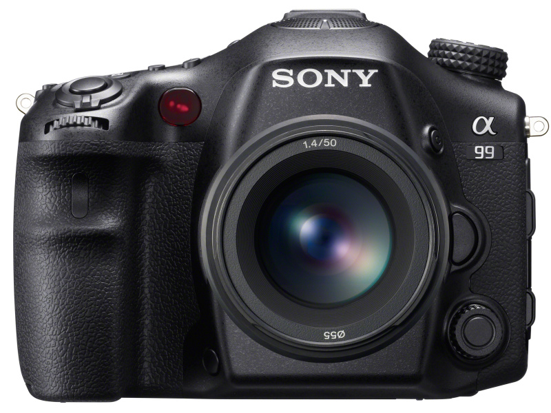 <b>50mm F1.4の装着例</b>