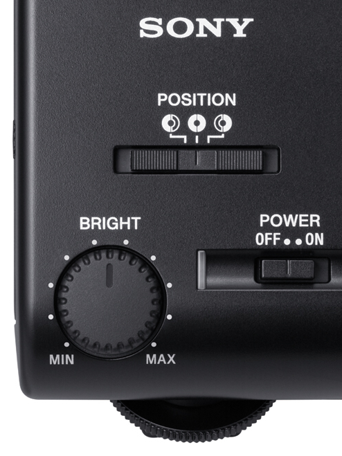 <b>光量は連続して調整できる</b>