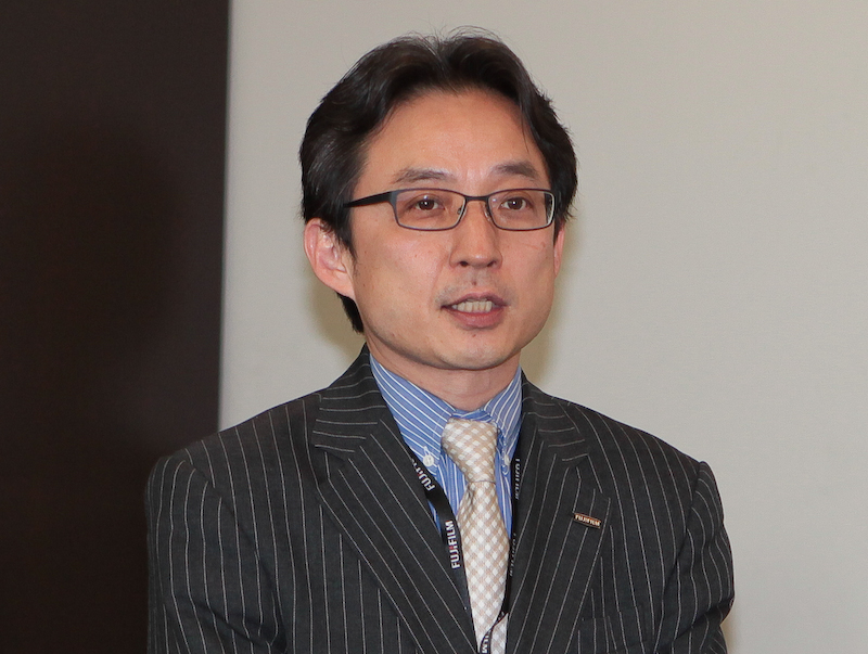 <b>富士フイルムヨーロッパ副社長の山口豊氏</b>