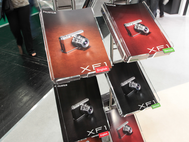 <b>日本未発表だが、XF1の海外向けカタログは配布されていた</b>
