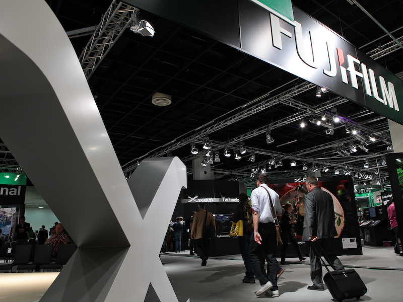 <b>富士フイルムブース</b>