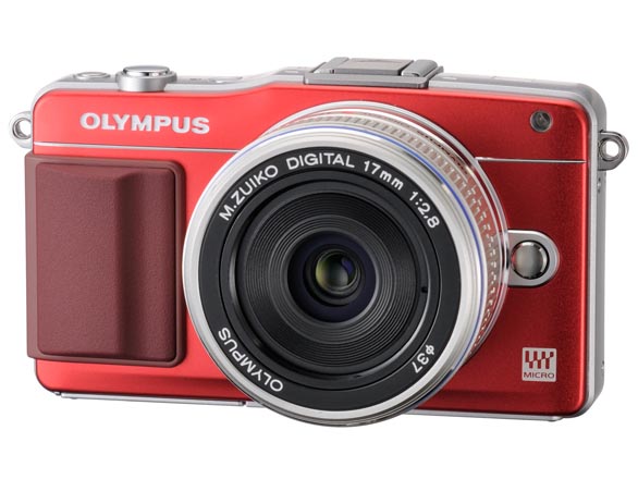 <b>OLYMPUS PEN mini E-PM2。発売は10月下旬。レンズキットの店頭総価格は6万円前後の見込み</b>