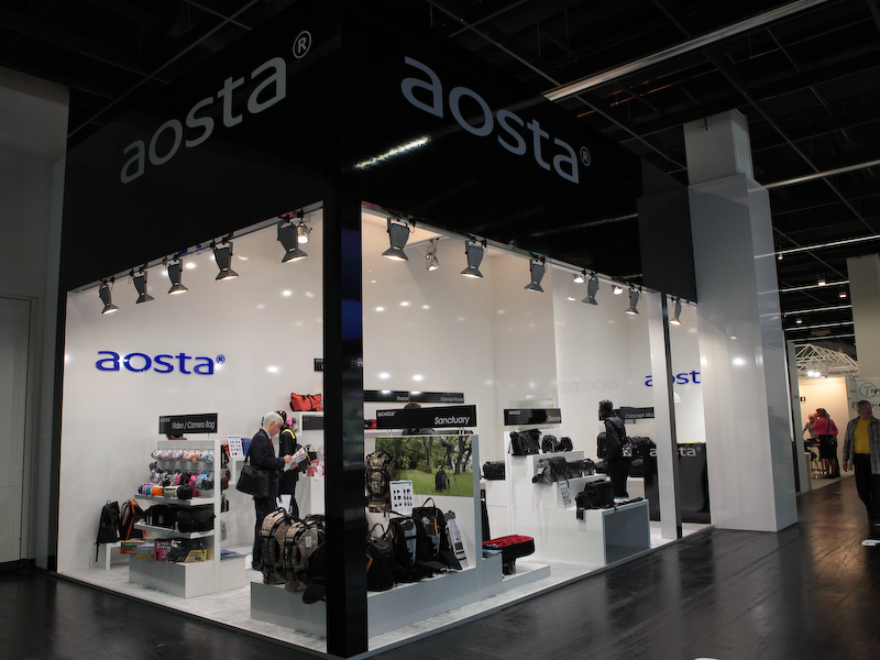 <b>アオスタとして独立したブースを構えていた</b>